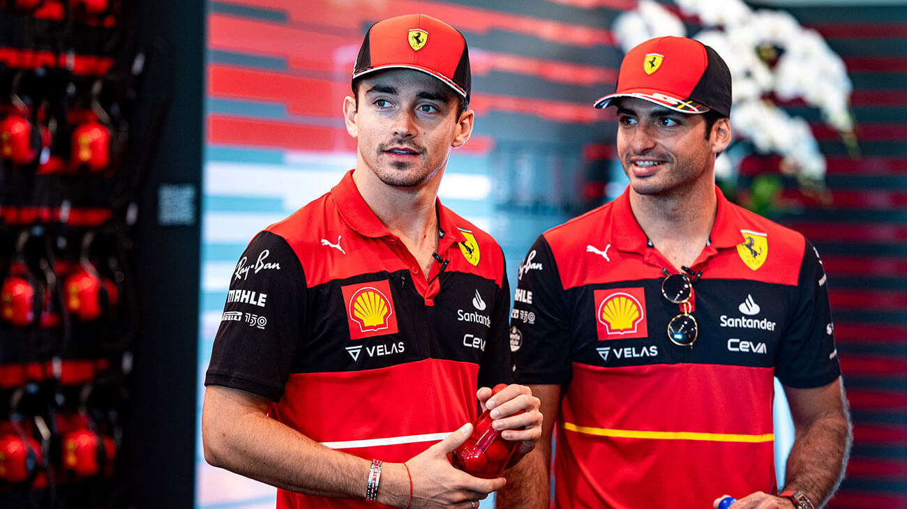 Carlos and Charles Ready for the toughest race of the season