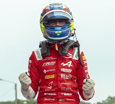 Scuderia Ferrari Driver Academy Driver Dino Beganovic