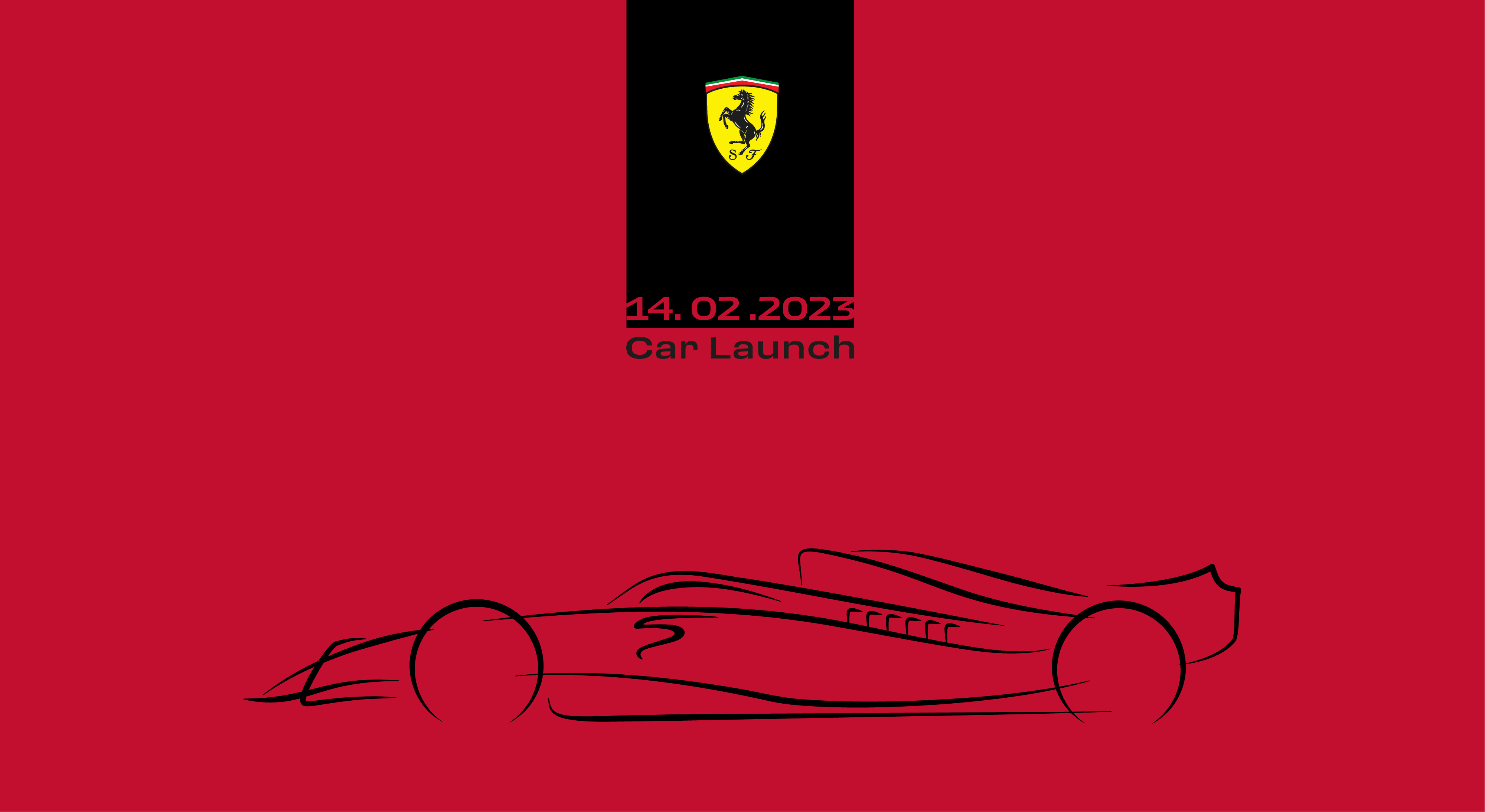 The 2023 car will be unveiled on 14 February