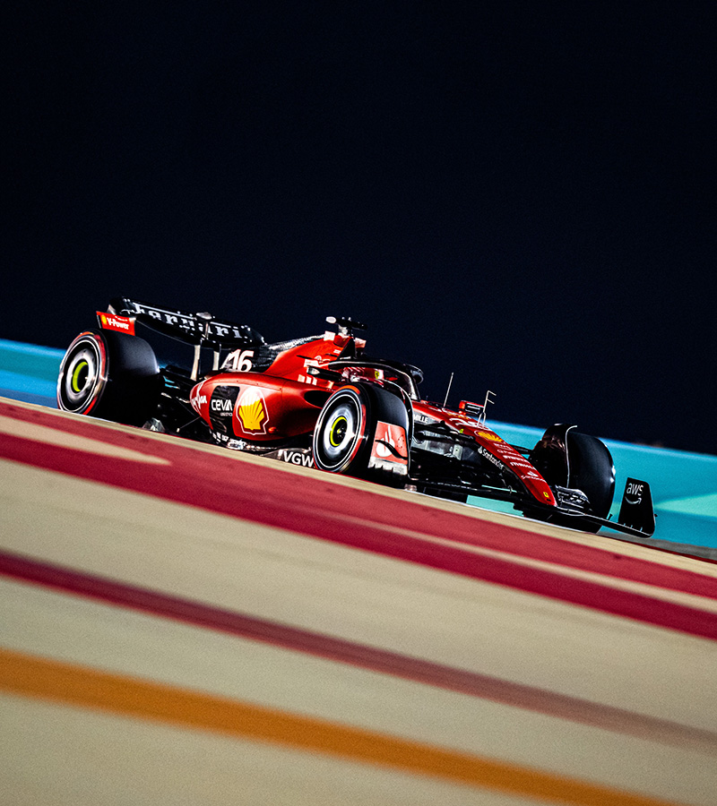 Charles Leclerc and Carlos Sainz got through all the planned programme in Friday free practice for the Bahrain Grand Prix, the first race of the 2023 World Championship. 