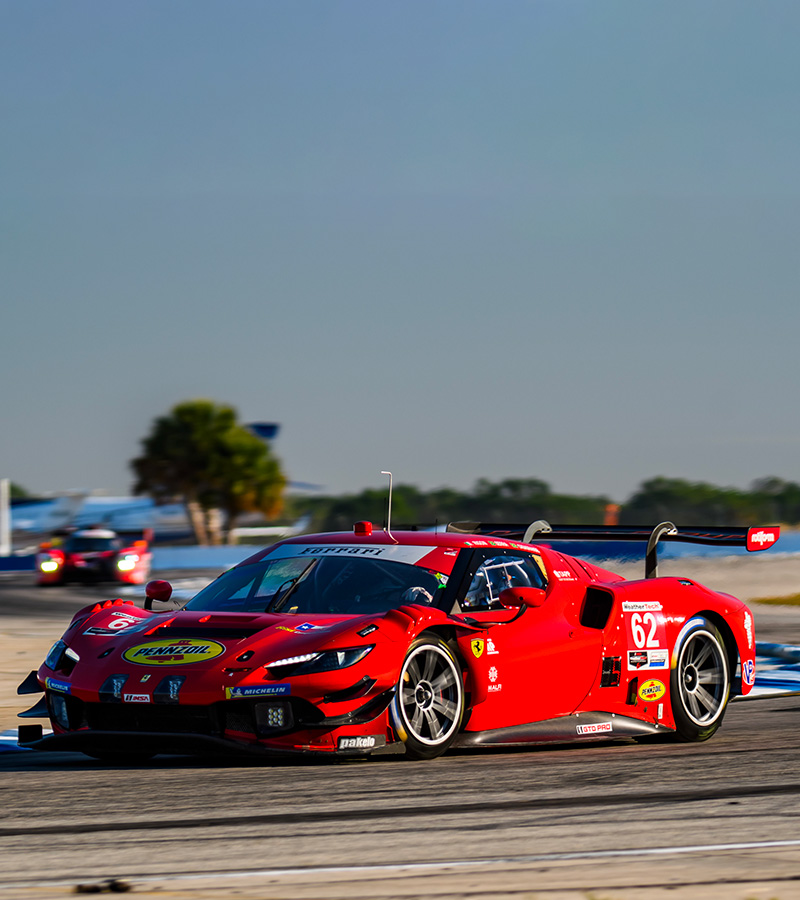 The 71st running of the 12 Hours of Sebring got underway at the historic circuit under warm and humid conditions.