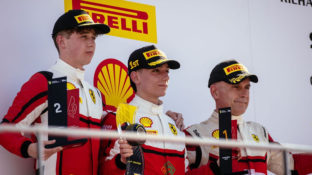 Driver comments from the Trofeo Pirelli Race 1 podium at Valencia