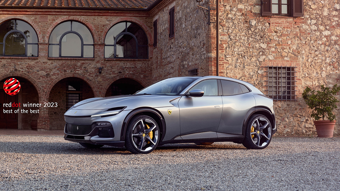 Ferrari Purosangue and Ferrari Vision Gran Turismo named Red Dot ...