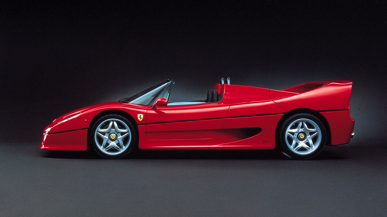 The F50: A Formula 1 car for the road