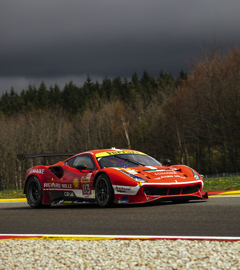 The 488 GTE of Richard Mille AF Corse will start the 6 Hours of Spa-Francorchamps, round three of the FIA World Endurance Championship, from fifth on the grid.