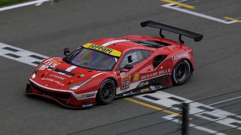 Ferrari 488 GTE wins at Spa: Lilou Wadoux makes history