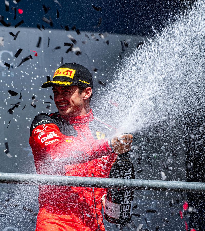 Scuderia Ferrari goes into the summer break with the satisfaction of scoring its third podium finish of the season, courtesy of Charles Leclerc