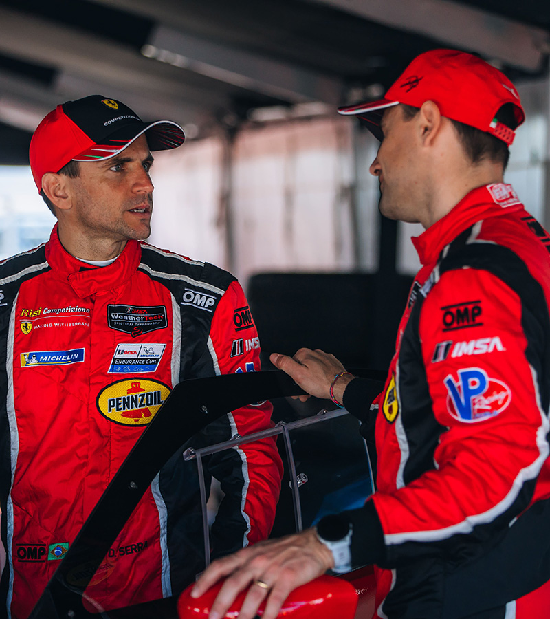 The US endurance race as told by Rigon and Serra