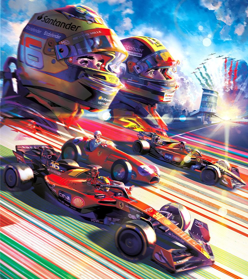 Cover Art by Gianmarco Veronesi - Monza 2023