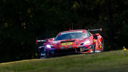 P3 for Risi Competizione at the Petit Le Mans in Road Atlanta