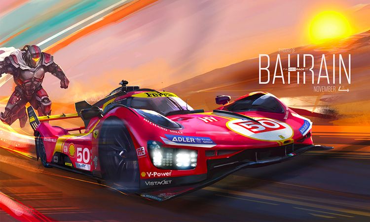 8 Hours of Bahrain by Alberto Dal Lago