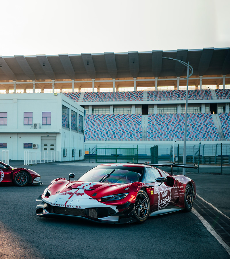 Two Ferraris feature in Macau