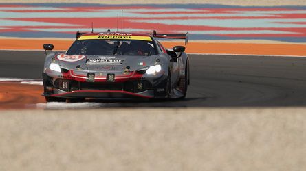 Blancpain GT Sprint Cup A Ferrari crews on track at Hungaroring