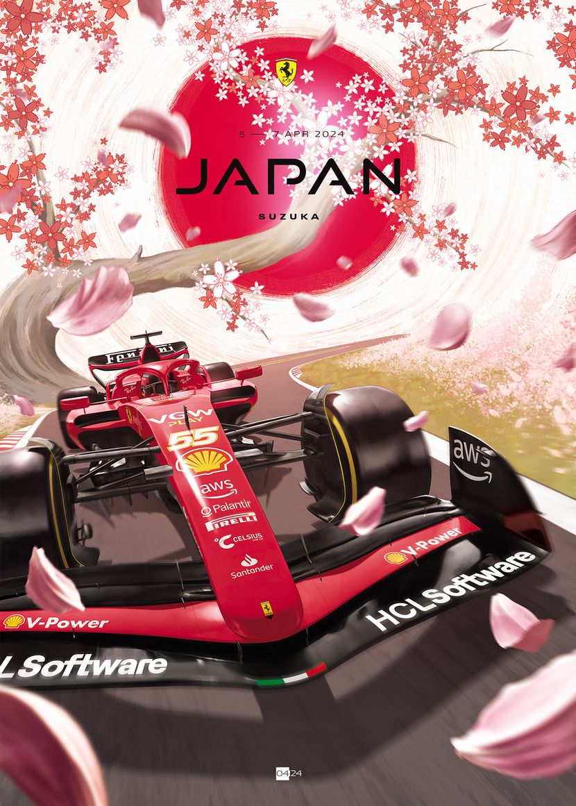 Japanese Grand Prix 2024 by Mattia De Iulis