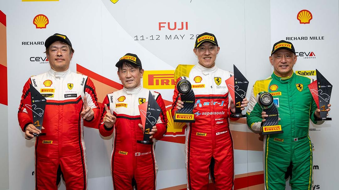 Comments from the Race 1 winners at Fuji