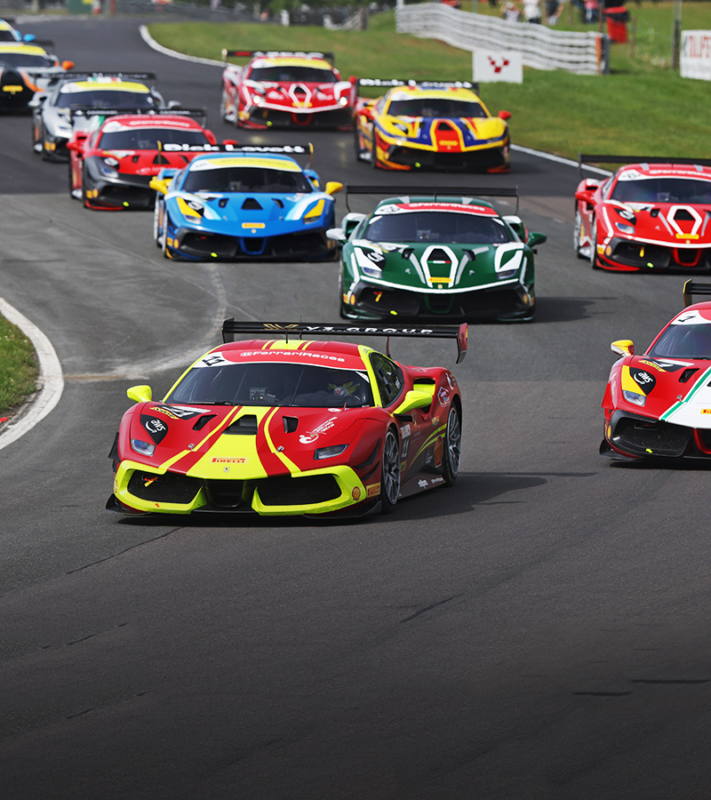 hosts the third round of the Ferrari Challenge UK