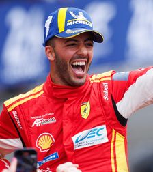 Ferrari Driver Antonio Fuoco