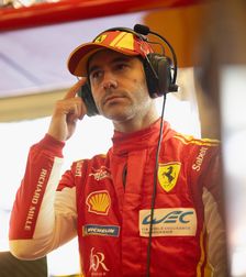 Ferrari Driver Miguel Molina