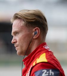 Ferrari Driver Nicklas Nielsen