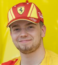 Ferrari Driver Robert Shwartzman