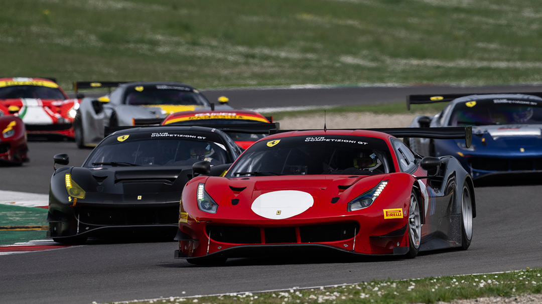 Club Competizioni GT restarts at the Monza circuit