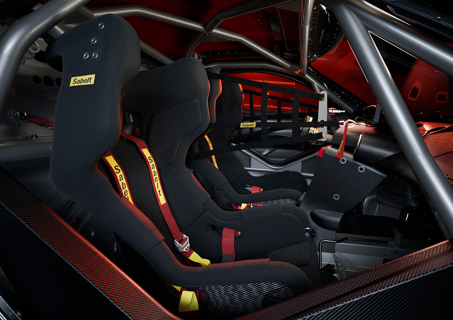 Ferrari 296 GT3 Biposto - Interior