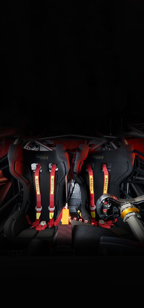 Ferrari 296 GT3 Biposto - Interior