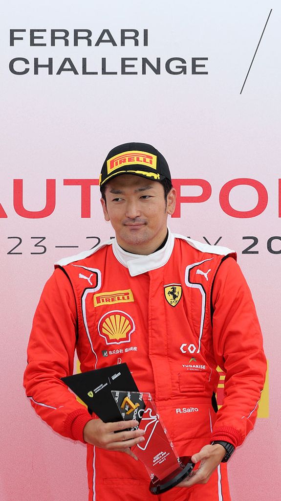 ryutaro saito, Ferrari challenge japan
