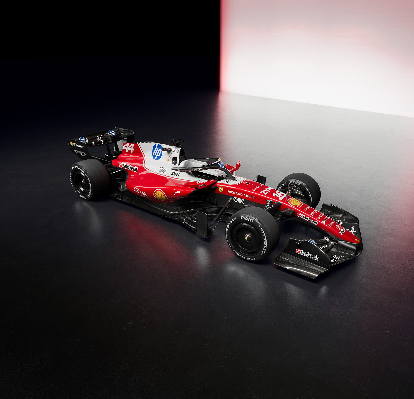 A f1 Ferrari car