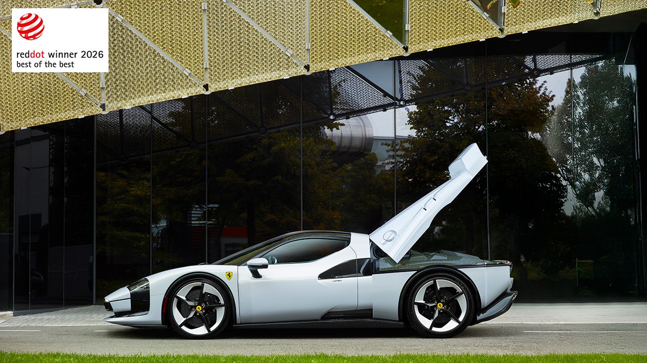 THE FERRARI SC40 WINS THE 2026 RED DOT: BEST OF THE BEST AWARD